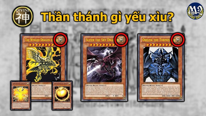 Có thật 3 lá thần Ai Cập Yugioh Ra, Slifer, Obelisk vô dụng và quá yếu? Hỏi đáp 6 | M2DA