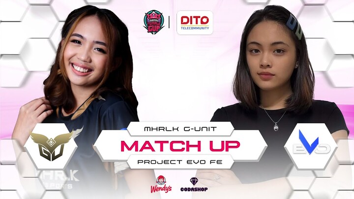 MHRLK G Unit vs Project Evo FE Game 3 Just ML Female CUP BO3  | Mobile Legends