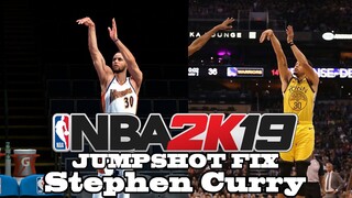 Stephen Curry -  Jumpshot Fix NBA 2K19