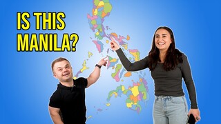 Americans Try To Label A Map of The Philippines