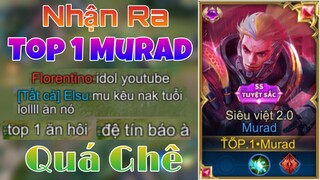 Mọi Người Phản Ứng Quá Ghê Khi Biết Murad là Youtuber và Cái Kết - TOP.1 Murad - Liên Quân Mobile