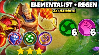 ENEMY SURRENDERED AGAINST THIS BUILD. ELEMENTALIST GATOTKACA. MUST WATCH!! 6 ELEMENTALIST 6 WRESTLER