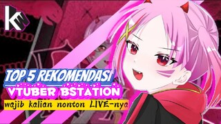 Mpei favorit saya!! Top 5 Rekomendasi VTuber Streaming Bstation yang wajib kalian tonton Live nya