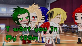 I want you in my team meme "basketball au" *Not original* ||BkDk🧡💚||