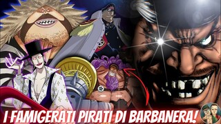 One Piece | Chi sono i Pirati di BARBANERA? ~ La ciurma dell'IMPERATORE MARSHALL D TEACH!