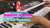 [Big Head Brother] [Piano] Resolution - Haruka Tomatsu (Sword Art Online OP)