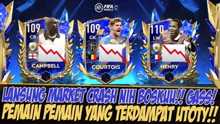 MARKET CRASH!! DAMPAK HADIRNYA PEMAIN UTOTY 2023 | FIFA MOBILE 23 | FIFA MOBILE INDONESIA | TOTY 23