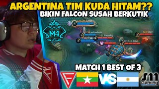 NGERI BANGET ARGENTINA INI!! BISA BIKIN FALCON SUSAH BERKUTIK GINI!! THE REAL KUDA ITAM KAH INI??