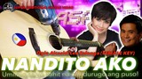Nandito Ako FEMALE KEY Ogie Alcasid Lea Salonga Instrumental guitar karaoke cover with lyrics