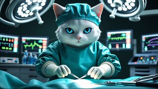 Cat Surgeon Extraordinaire: Dr. Kittens’ Daily Routine