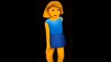 stan twitter: standing girl emoji dancing