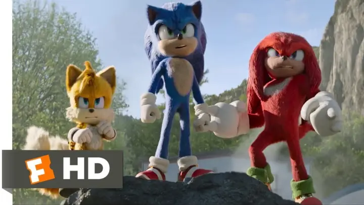 Sonic The Hedgehog 2 - 'Sonic Heroes' Scene (4K) (2022)