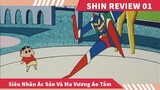 Review Phim Shin Movie 01 :Siêu Nhân Ác Sần Và Ma Vương Áo Tắm 🤣Shin Cậu Bé Bút Chì