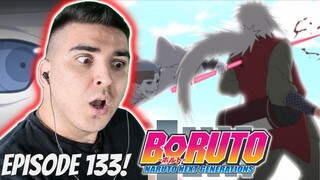 JIRAIYA DIES?? AGAIN?? URASHIKI SEES THE FUTURE? BORUTO EPISODE 133 REACTION! Village Without Sasuke