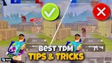 Top 10 TDM Tips & Tricks To WIN EVERY MATCH✅❌| Ultimate TDM Guide To Become a Master | PUBG MOBILE