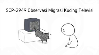 Hantu Kucing Channel Televisi! - SCP-2949 "Observable Televised Feline Migration" (Komik SCP)