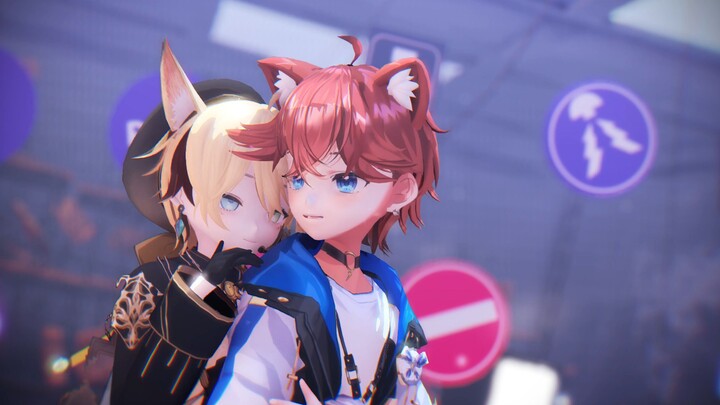 【MMD】❤谁会不喜欢两个小男孩贴贴呢❤Señorit