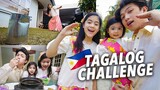 SPEAKING TAGALOG VLOG CHALLENGE?!! | Ranz and Niana