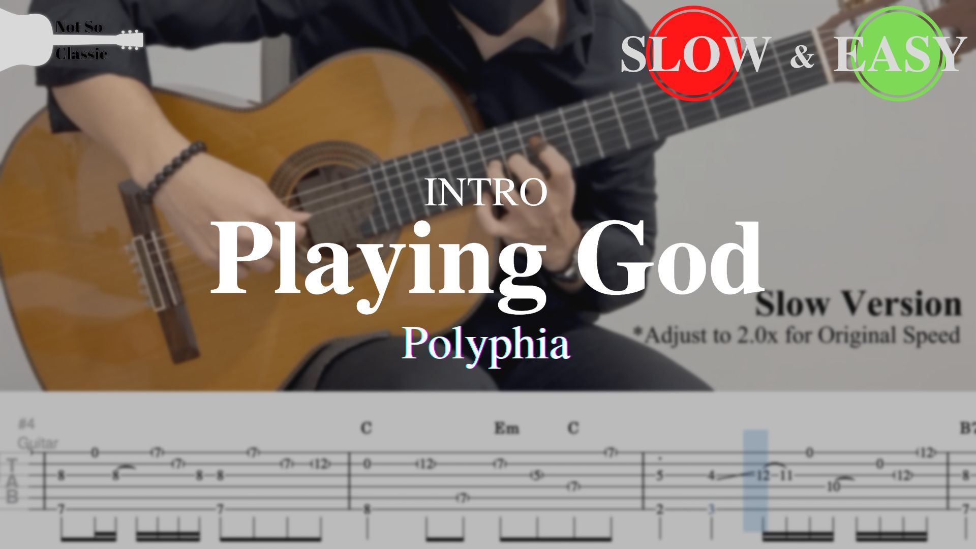 Playing god full song tutorial with tabs : r/polyphia