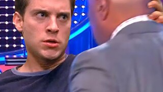 Toby phải trả lời các câu hỏi trong chương trình để kiếm sống