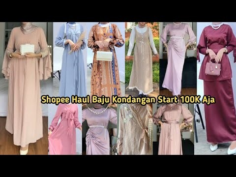 Shopee Haul Baju Kondangan Murah Model Kekinian