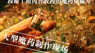 【魔药储藏室Ⅰ】大型魔药制作现场！(又名:我绝不会被关禁闭的；制药现场气氛一度昏黄等等)