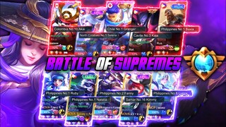 BATTLE OF SUPREMES! | NOVA SQUAD GAMEPLAY | MLBB