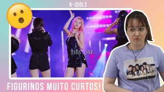 REAGINDO À 'K-IDOLS DESCONFORTÁVEIS COM SEUS FIGURINOS'