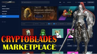 CRYTOBLADES MARKETPLACE UPDATES