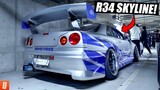 Finding the 2 Fast 2 Furious R34 in Tokyo JAPAN! (Midnight Underground Car Meet)