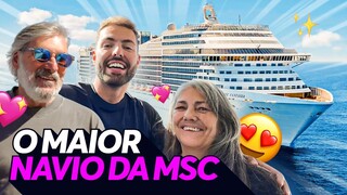 ENTREI NO BAR SECRETO DO MAIOR NAVIO DA MSC