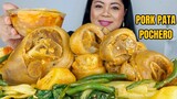 PORK PATA POCHERO | PHILIPPINES MUKBANG |FILIPINO FOOD | EATING SHOW | COOKBANG