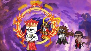 When Tang Sanzang turned into a fierce bandit, it was time for the monster to go through eighty-one 