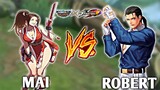 THE KING OF FIGTHERS X MOBILE LEGENDS | MAI V.S ROBERT ( 4K Resolution )