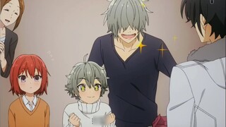 Papa Hori: This family cannot live without Miyamura! Mama Hori: Agreed!