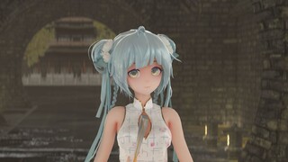 [MMD]Hatsune gửi vầng trăng sáng [vải EEVEE]