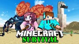 ELYTRA SAYAP SERANGGA DAN UNGGAS ALBINO LANGKA !! Minecraft Survival Bucin [#12]