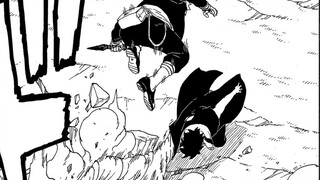 Boruto Chapter 54, Sasuke wants to kill Boruto, and Amaterasu burns his apprentice! Unexpectedly, he