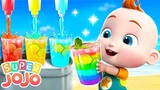 Magic Juice Truck +More | Color Song | Super JoJo Nursery Rhymes&Kids Songs | Playtime with Friends
