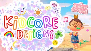 KID-CORE 🌈🌼✨ DESIGN CODES // ANIMAL CROSSING NEW HORIZONS