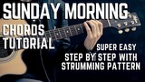 How to Play Maroon 5 - Sunday Morning Complete Guitar Chords Tutorial + Lesson