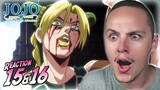 DON'T MESS WITH JOLYNE!! | JoJo's Bizarre Adventure: Stone Ocean Part 6 Episode 15 & 16 Reaction