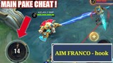 NEKAT MAIN FRANCO PAKE CHEAT AUTO AIM !! MODAL PENCET DI JAMIN KE TARIK ?