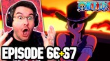 LUFFY VS ZORO?! | One Piece Episode 66 & 67 REACTION | Anime Reaction