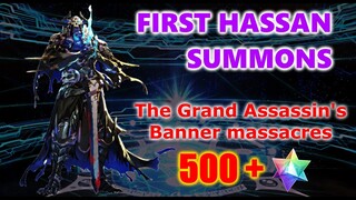 [FGO NA] Just One Copy...Please!? | First Hassan Summons