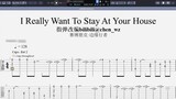 【Fingerstyle Guitar Tab】【Cyberpunk Edgewalker】I Really Want to Stay At Your House