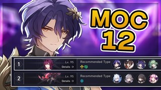 F2P E0 Dr. Ratio and E0 Jingliu on MoC 12 3 Stars | Honkai Star Rail 1.6 PC