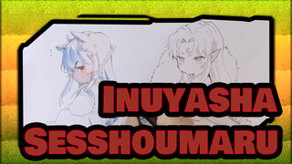 [Inuyasha] [Hand-paint] Cute Inuyasha And Sesshoumaru