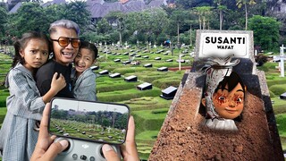 GAWAT!! DRONE MENANGKAP KUBURAN DAN PENAMPAKAN SUSANTI DI DUNIA NYATA!! SEREM BANGET!!