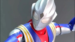 Bandai True Bone Sculpture Tiga Ultraman Heisei Three Heroes must always believe in light